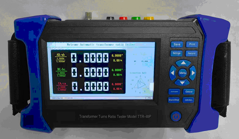 TTR-IIIP Handheld Transformer Turns Ratio Tester